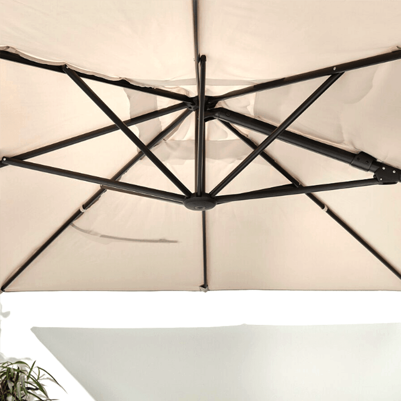 Groot formaat opvouwbare parasol met handslinger